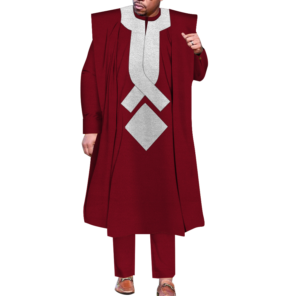 Boubou Men Africa - African Men Boubou Dashiki Agbada Robe