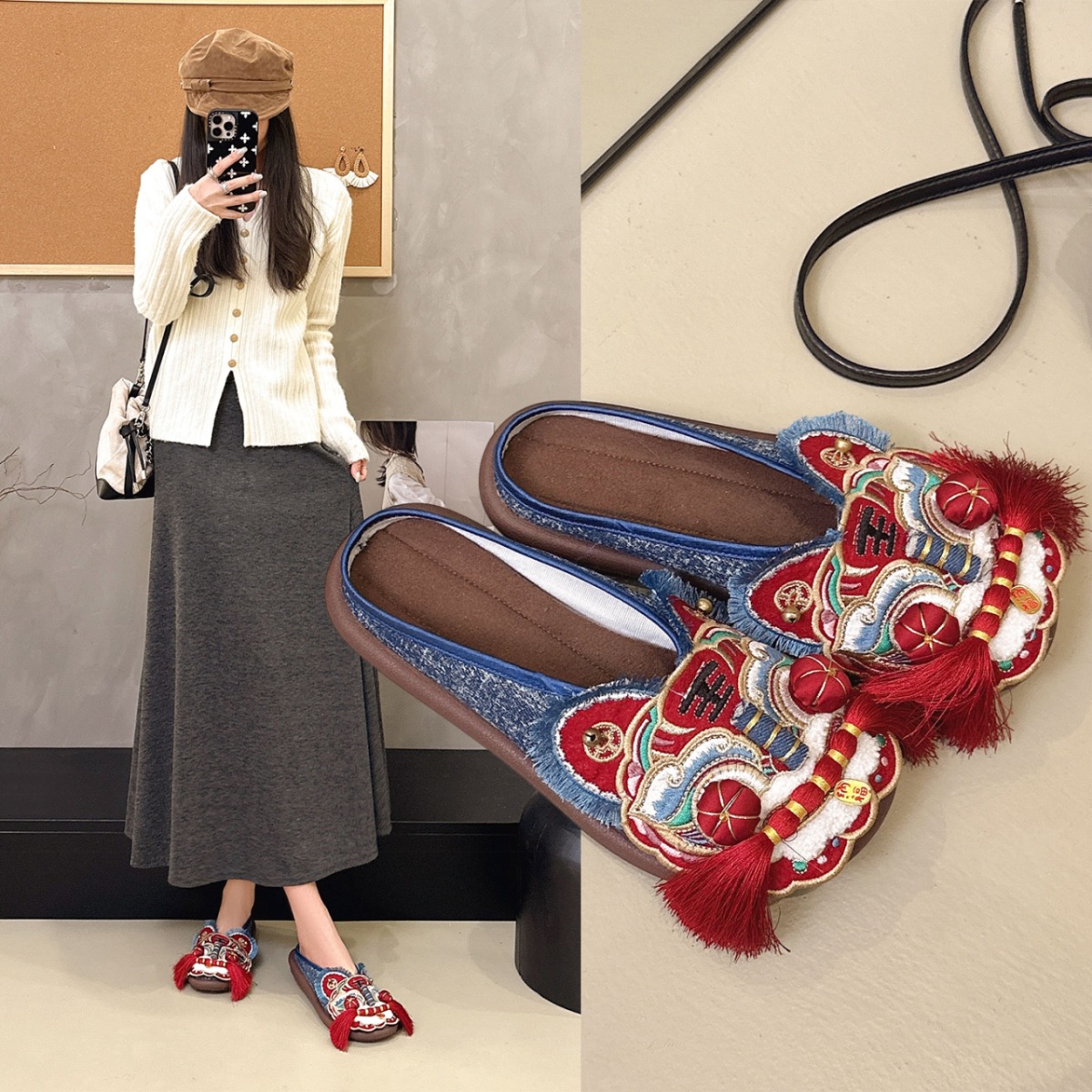Spring/Autumn Women Retro ethn - Ethnic Fashion House 评论和价格