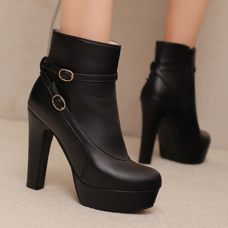 Fashion Platform Boots Women S - Winter Ethnic Fashion For Women 评论和价格