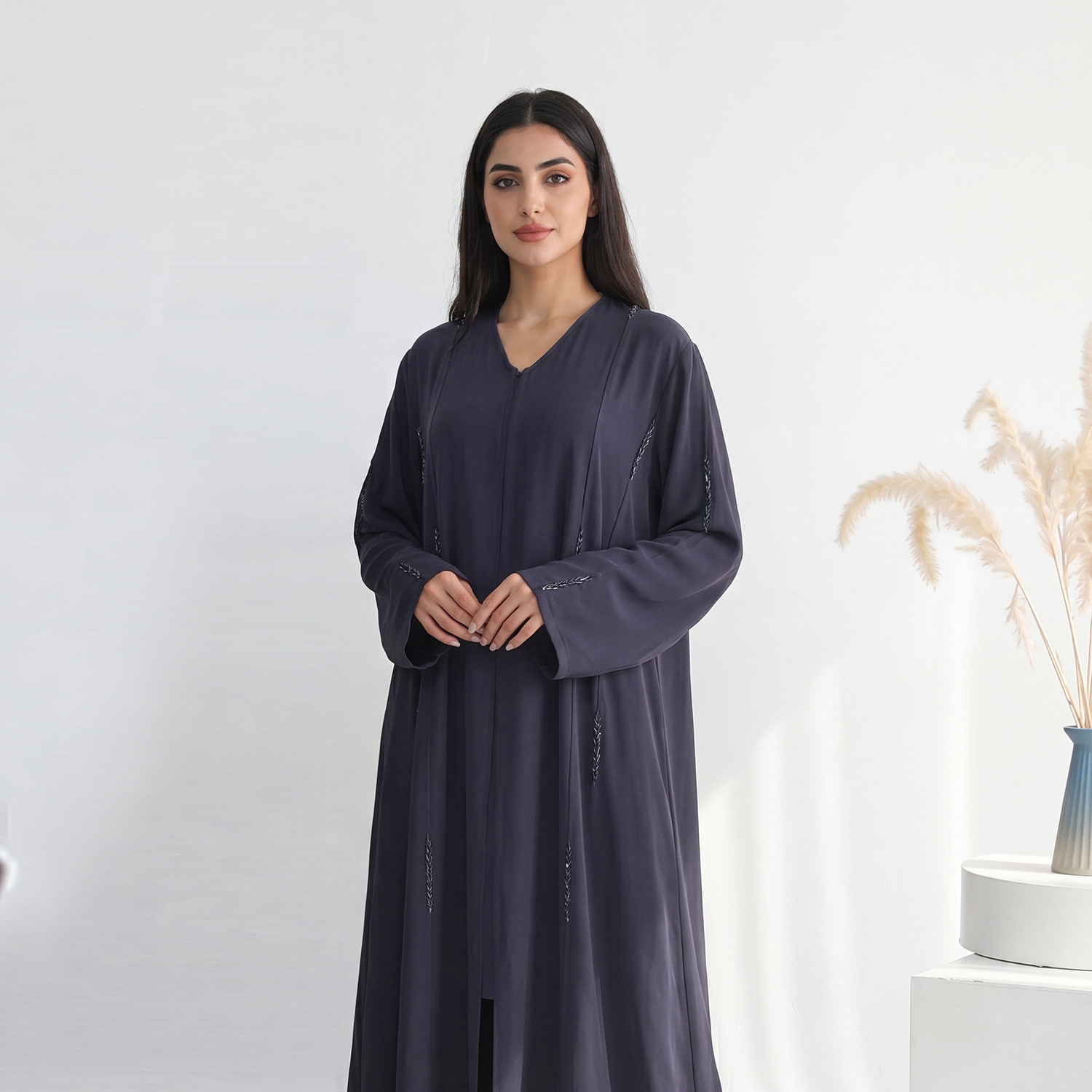 Eid Women Abaya Beading Dresse - Abaya Modest Wear 评论和价格