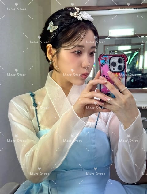 Liser Short Modern Hanbok Ligh - Hanbok Modern Set 评论和价格