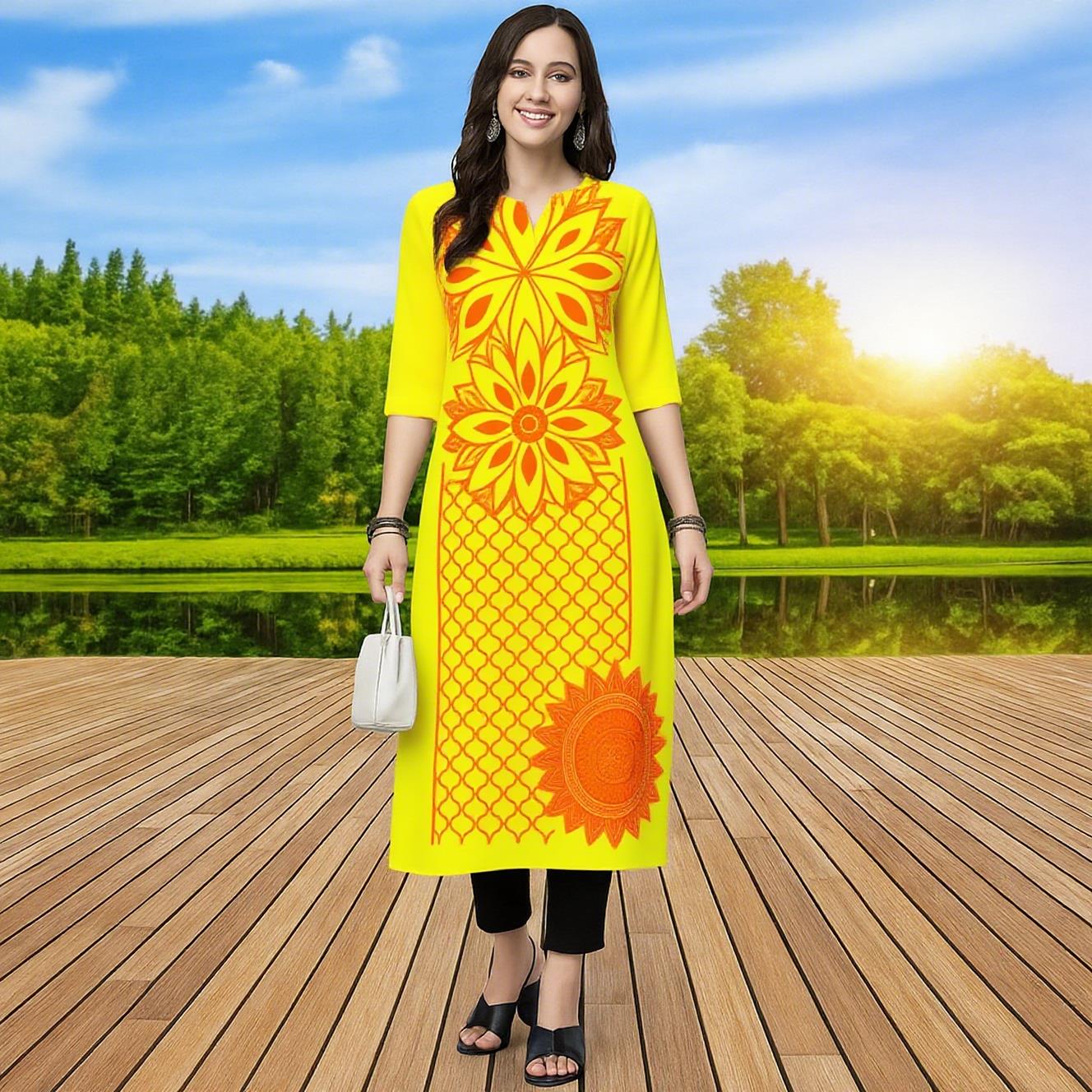 Muslim Kurtta Women's Fashiona - Ethnic Fashion Kurtis 评论和价格