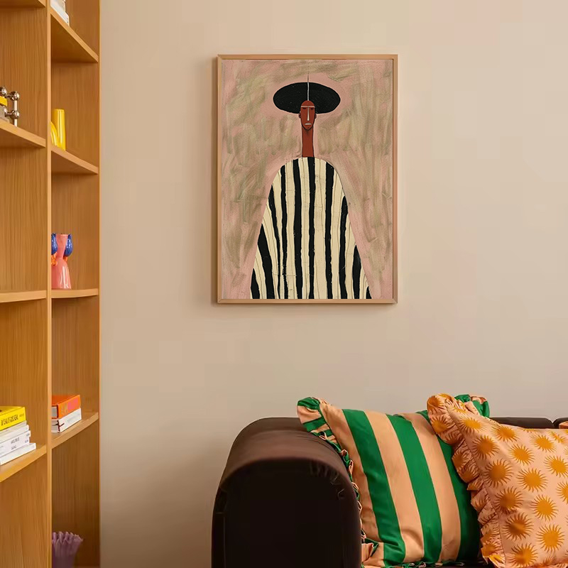 Fashion Abstract African Figur - Ethnic Contemporary Fashion 评论和价格