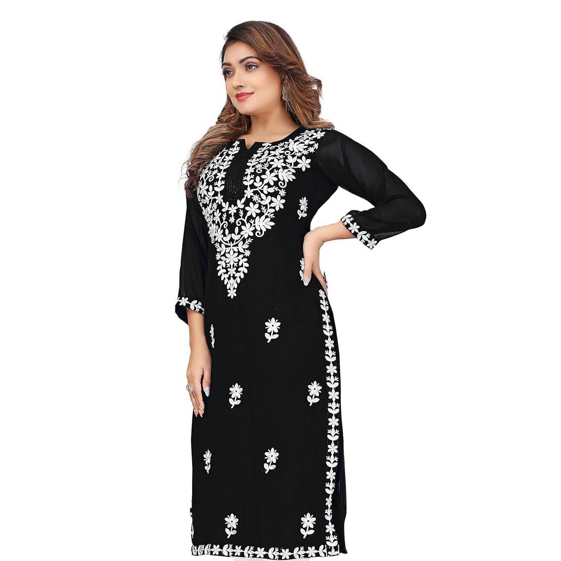 Women's Kurt casual fashion dr - Ethnic Fashion Kurtis 评论和价格