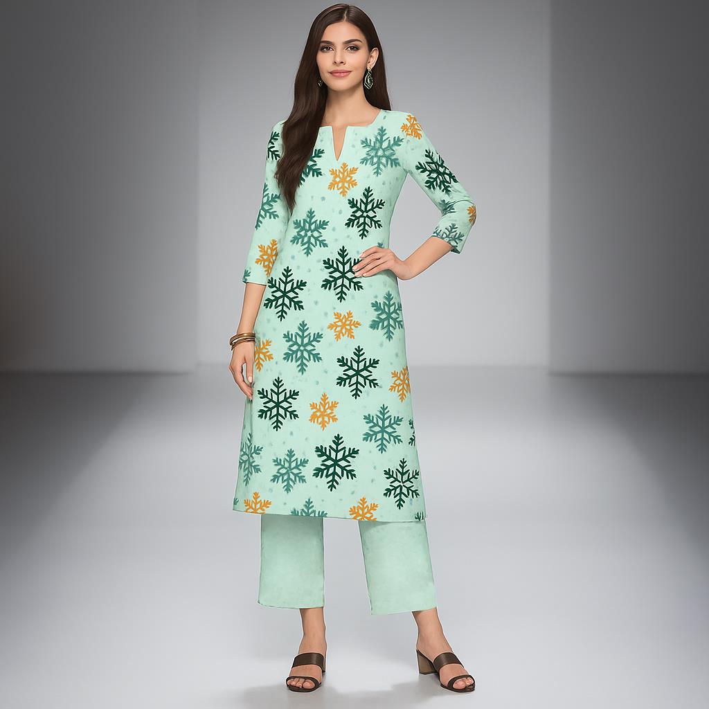 Muslim Kurt Women's Casual Fas - Ethnic Fashion Kurtis 评论和价格