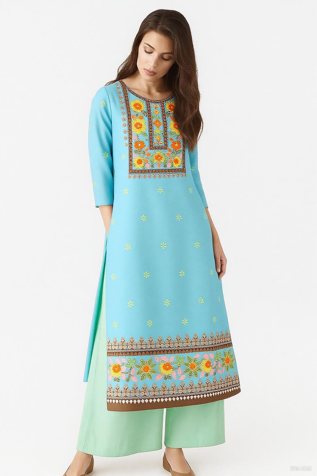 Muslim Kurt Women's Fashion Et - Ethnic Fashion Kurtis 评论和价格