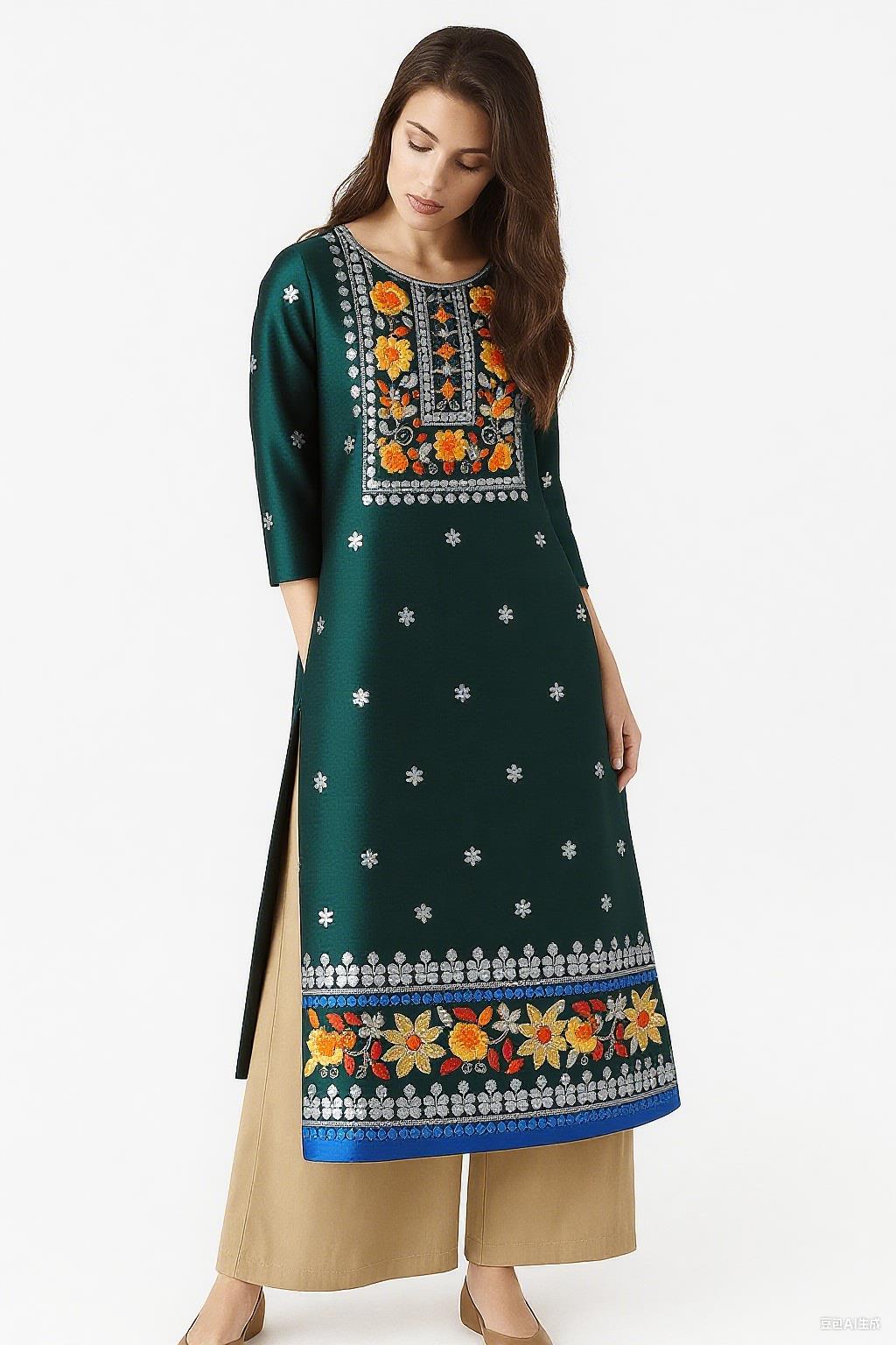 Muslim Kurt Women's Fashion Et - Ethnic Fashion Kurtis 评论和价格