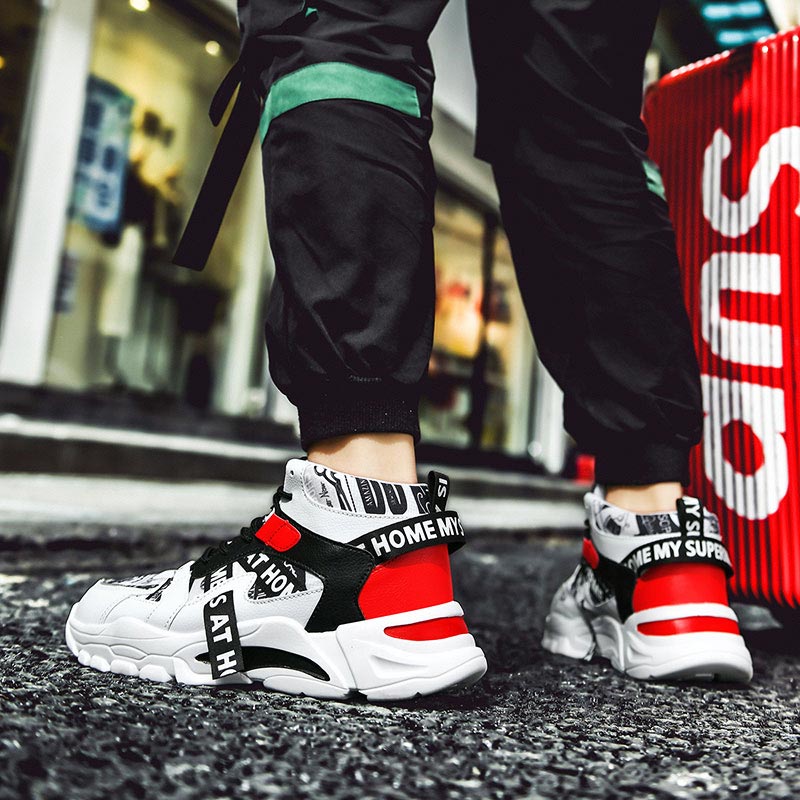 Large Size High Top Chunky Man - Ethnic Fashion House 评论和价格