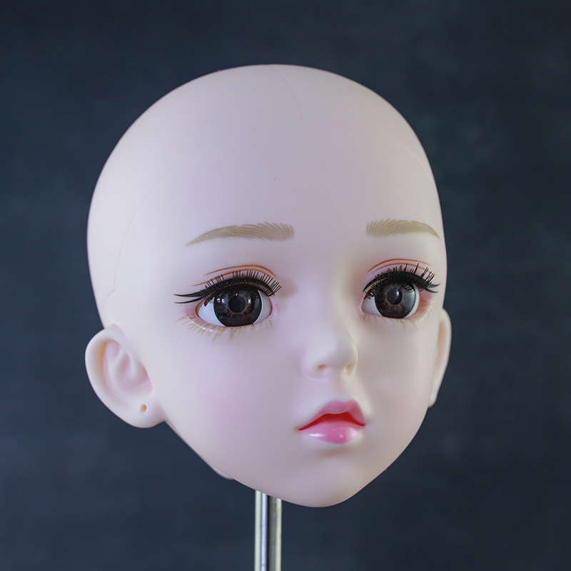 60cm Doll's Head White Skin 1/ - Ethnic Fashion House 评论和价格