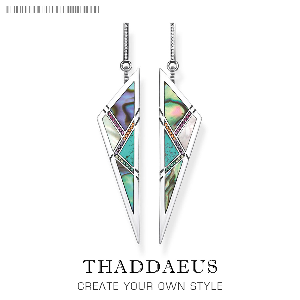Earrings Triangle,Americans Fi - Ethnic Fashion Meaning 评论和价格