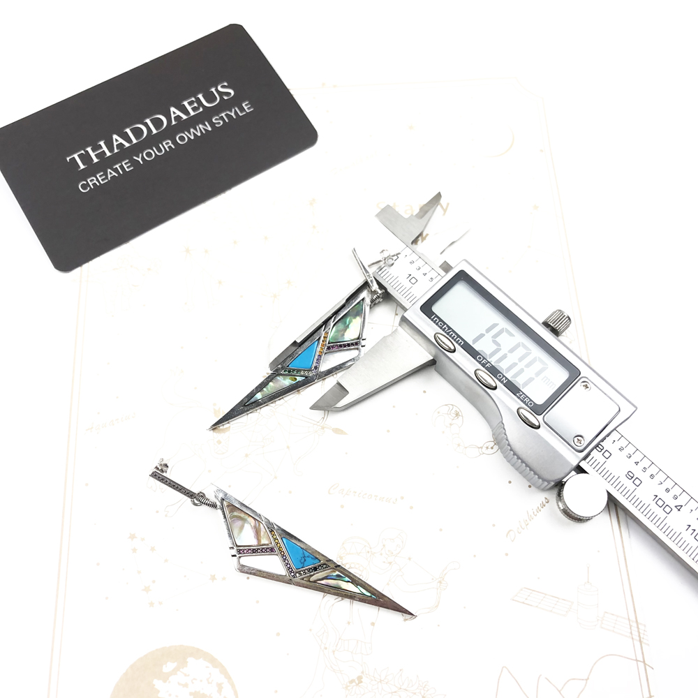 Earrings Triangle,Americans Fi - Ethnic Fashion Meaning 评论和价格