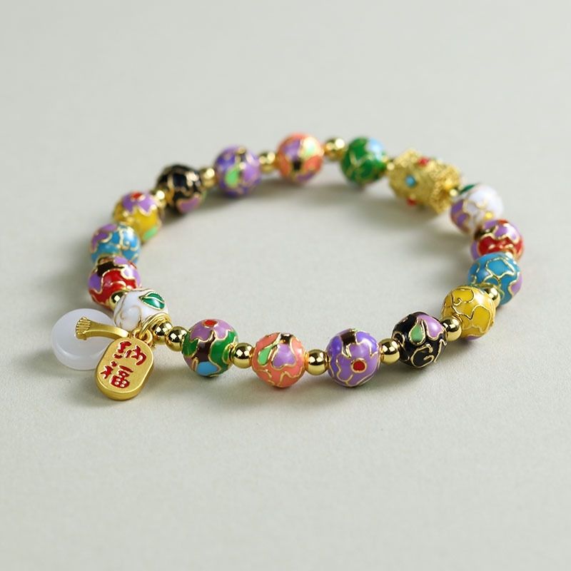 Cloisonné Enamel Ethnic Fortun - Ethnic Contemporary Fashion 评论和价格