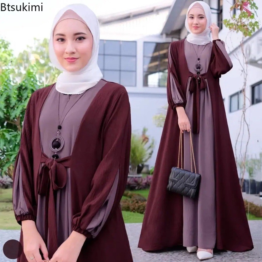 Arabic Muslim Women Abayas Ele - Abaya Modest Wear 评论和价格