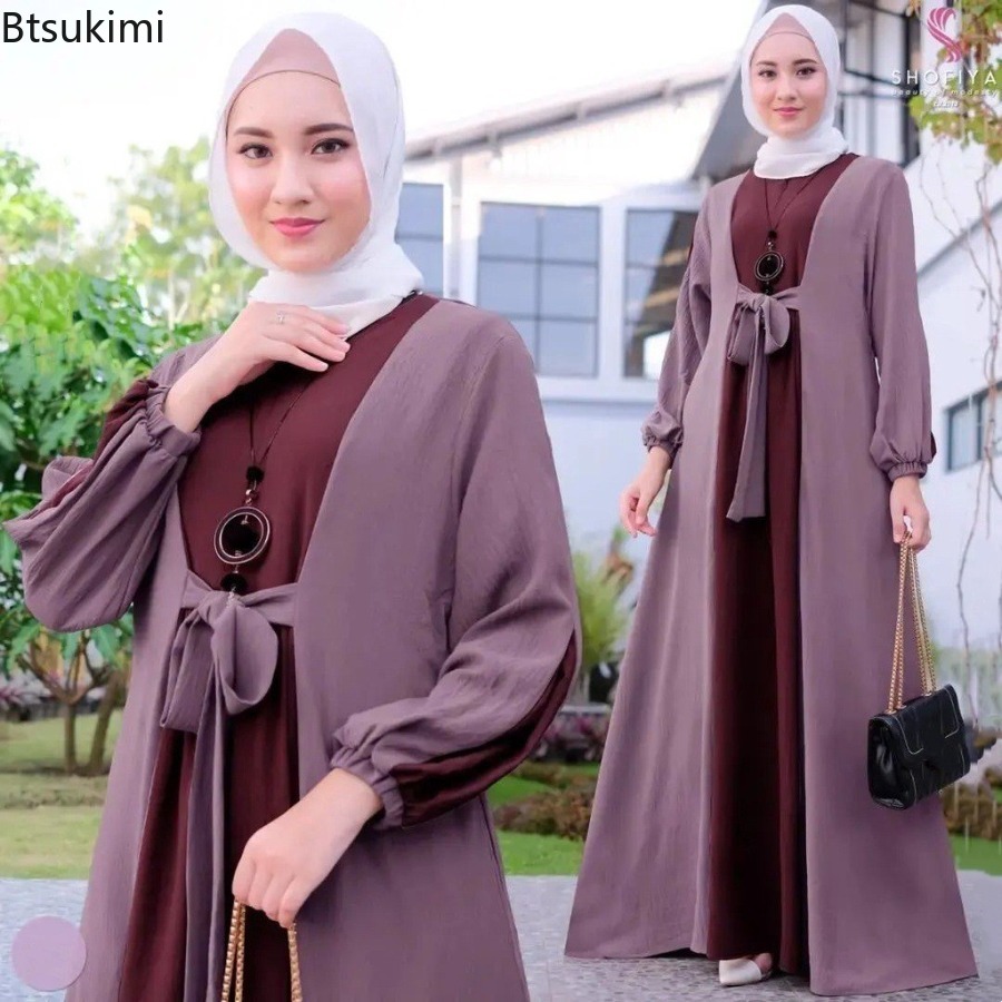 Arabic Muslim Women Abayas Ele - Abaya Modest Wear 评论和价格