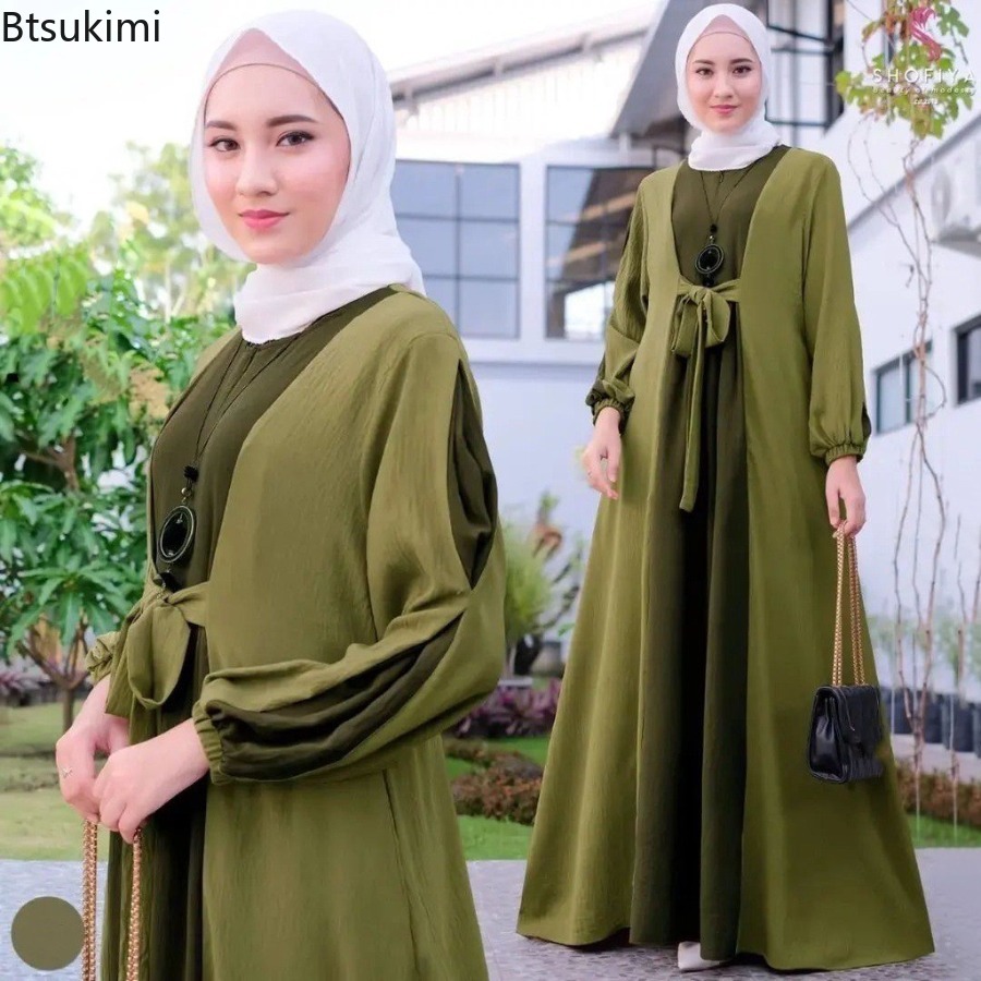 Arabic Muslim Women Abayas Ele - Abaya Modest Wear 评论和价格