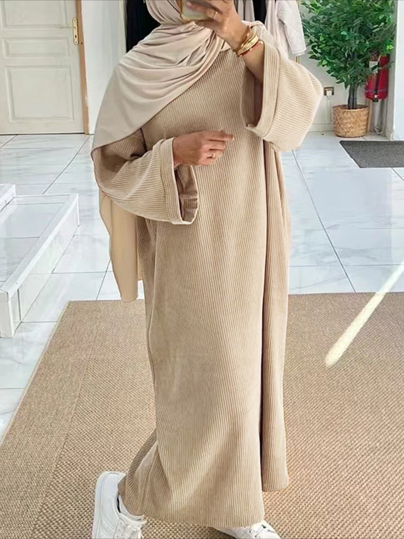 Eid Muslim Women Modest Dresse - Abaya Modest Wear 评论和价格